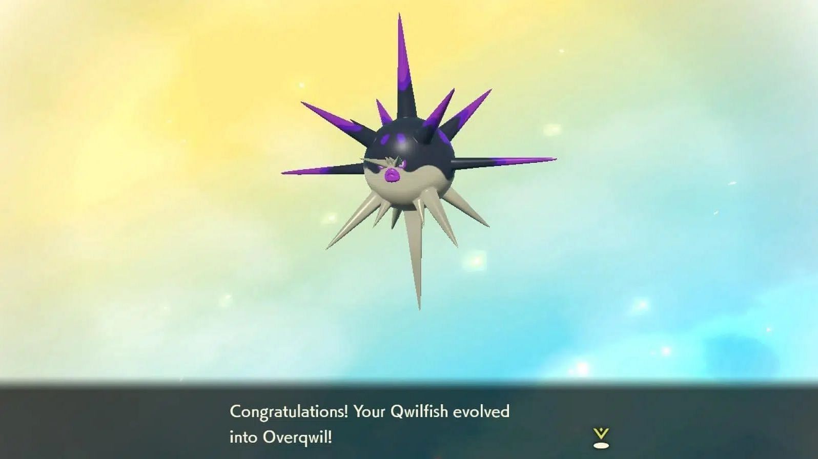 Overqwil, Qwilfish&#039;s newest evolution (Image via Game Freak)