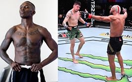 Israel Adesanya calls for a quadrilogy between Deiveson Figueiredo and Brandon Moreno - "Dana, make it happen!"