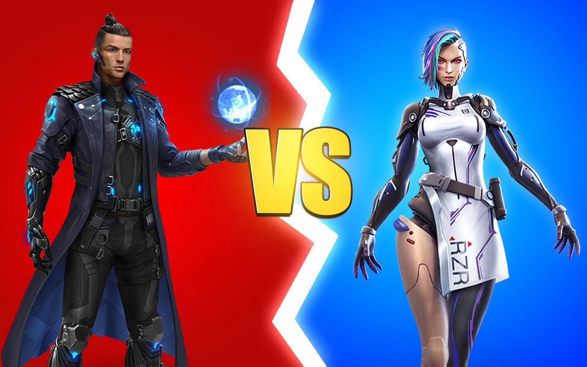 Chrono vs A124: Which Free Fire character has better abilities? (Image via Sportskeeda)