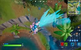 Fortnite YouTuber discovers a Shield Keg glitch that cancels fall damage