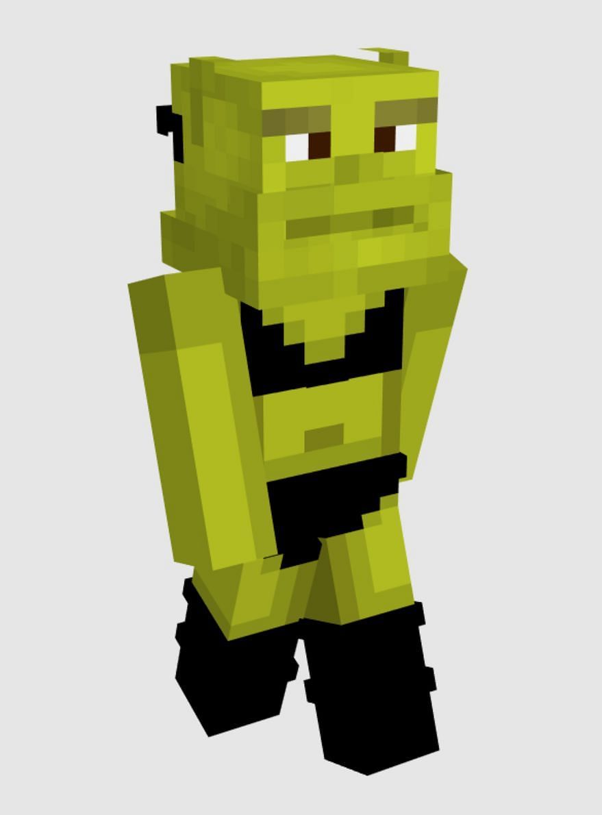 Bikini Shrek skin (Image via NameMC)