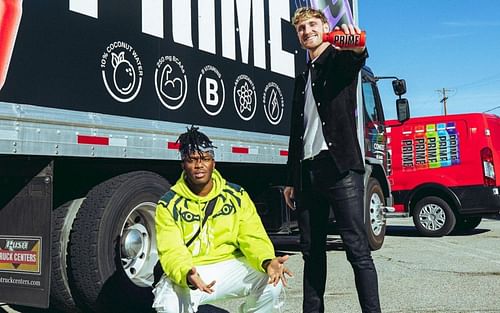 Logan Paul and KSI launch Prime Hydration [Image Courtesy: @loganpaul on Instagram]