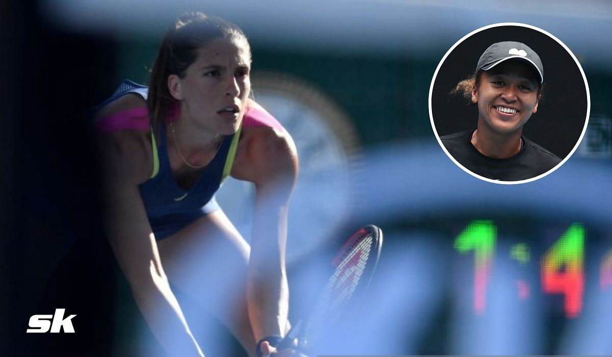 Andrea Petkovic and Naomi Osaka will be play each other for a spot in the last four.