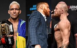 Charles Oliveira asks fans to pick between Conor McGregor and Justin Gaethje for his next fight