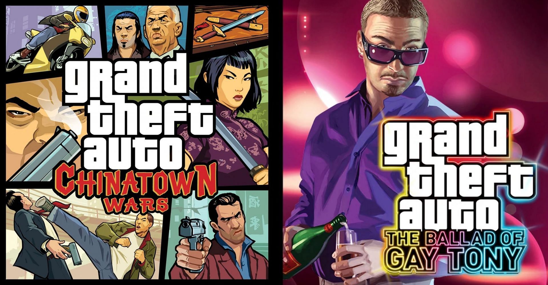 GTA Chinatown Wars and The Ballad of Gay Tony (Image via Rockstar Games)