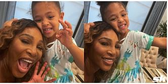 Serena Williams shares photos with daughter Olympia, wishes she "could be a child forever"