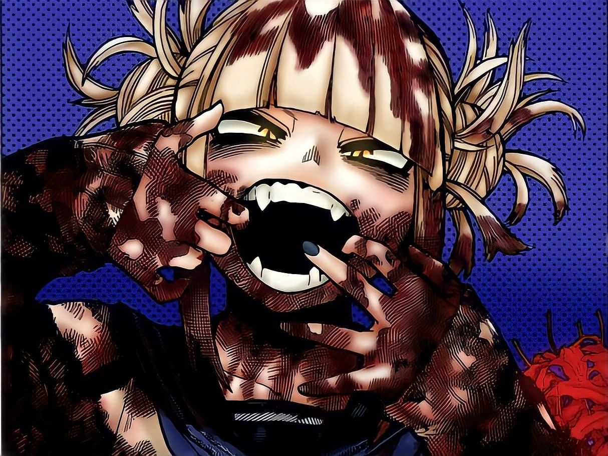 Toga and Spider Lilies on the over of chapter 341 (Image via Shonen Jump, Colored by rodycore)
