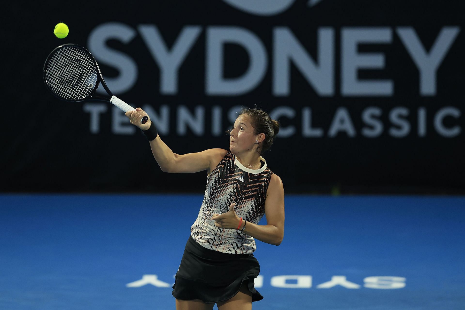 Daria Kasatkina at the 2022 Sydney Tennis Classic.