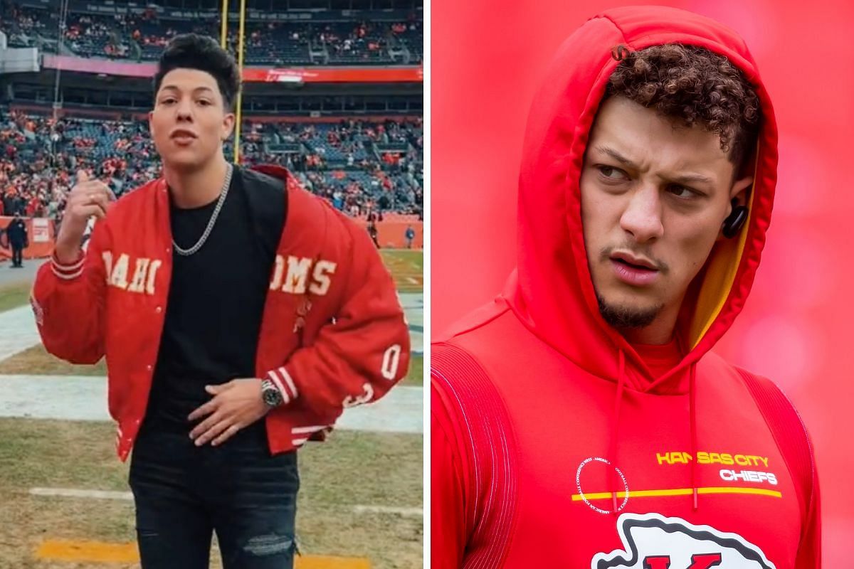 Jackson (L) and Patrick (R) Mahomes