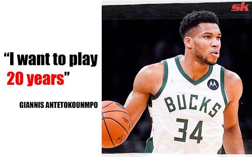 Milwaukee Bucks superstar forward Giannis Antetokounmpo