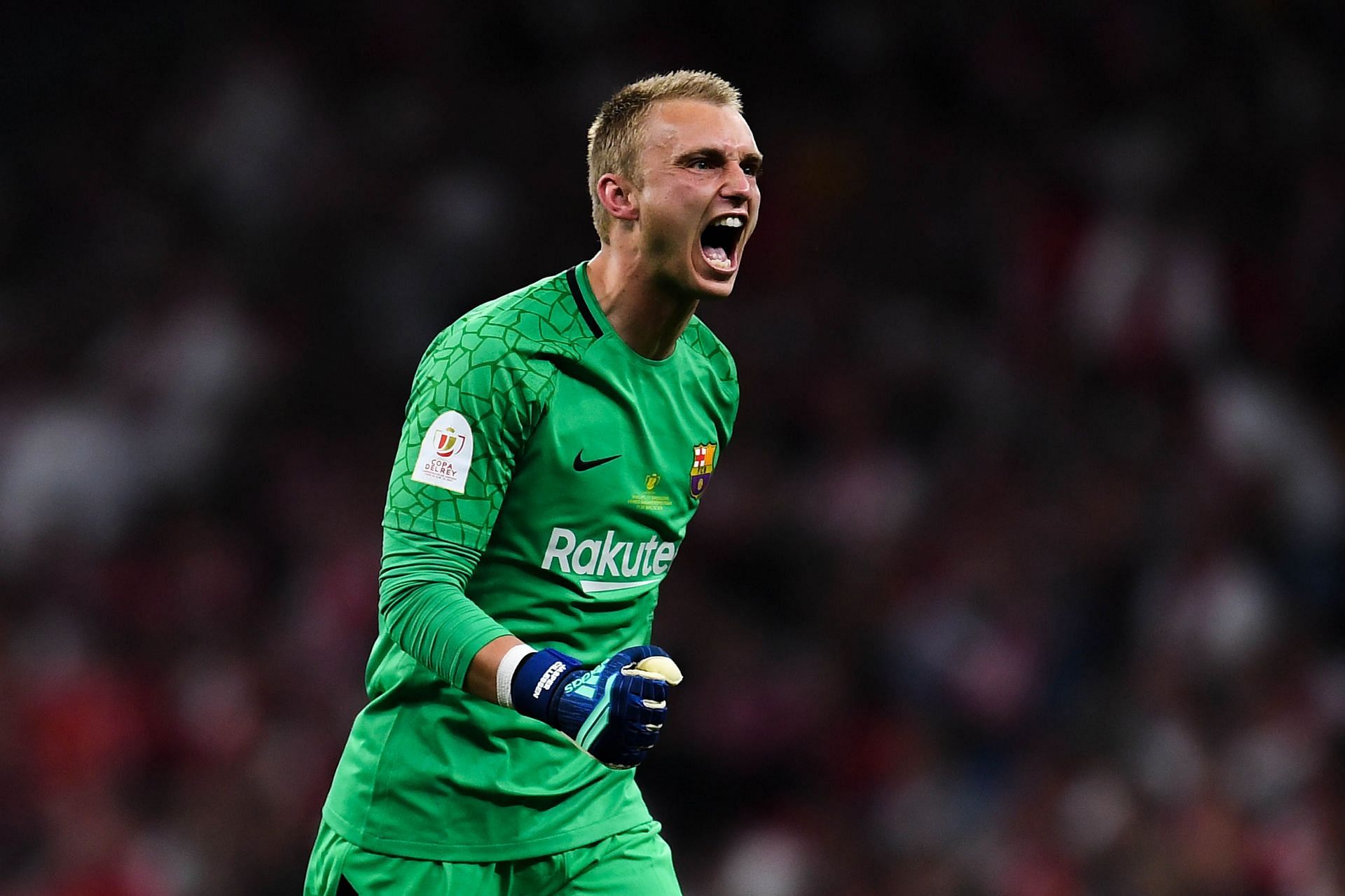 Jasper Cillessen struggled with game time with the Spanish giants.