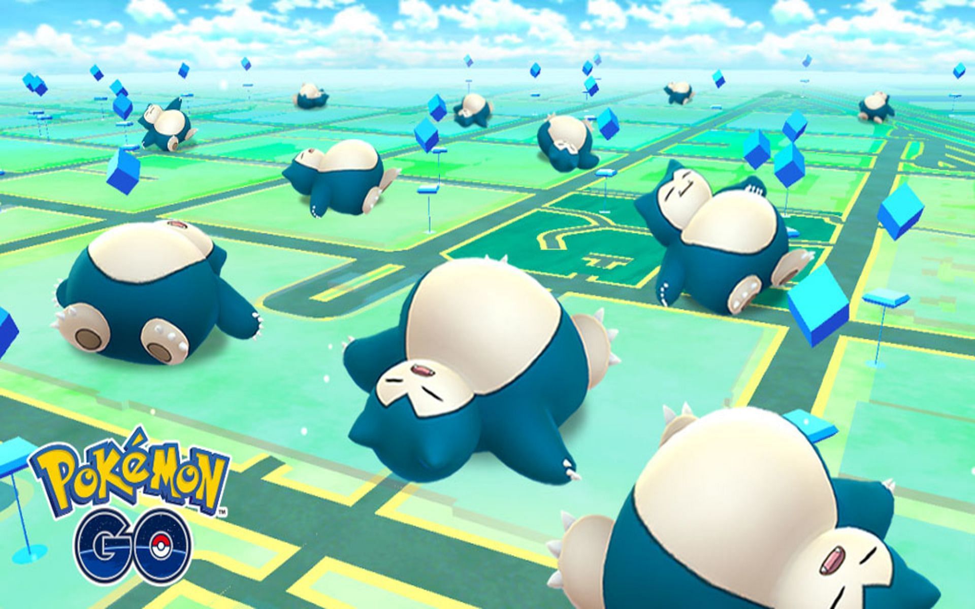 The officers were looking for Snorlax (Image via Niantic)