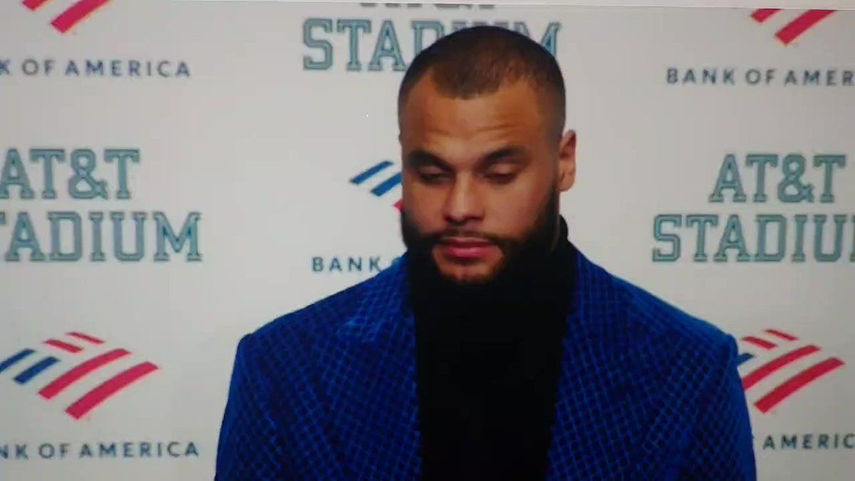 NFL on ESPN - Dak Prescott apologized for his comment about Dallas Cowboys  fans throwing trash at the refs following the team's playoff loss.