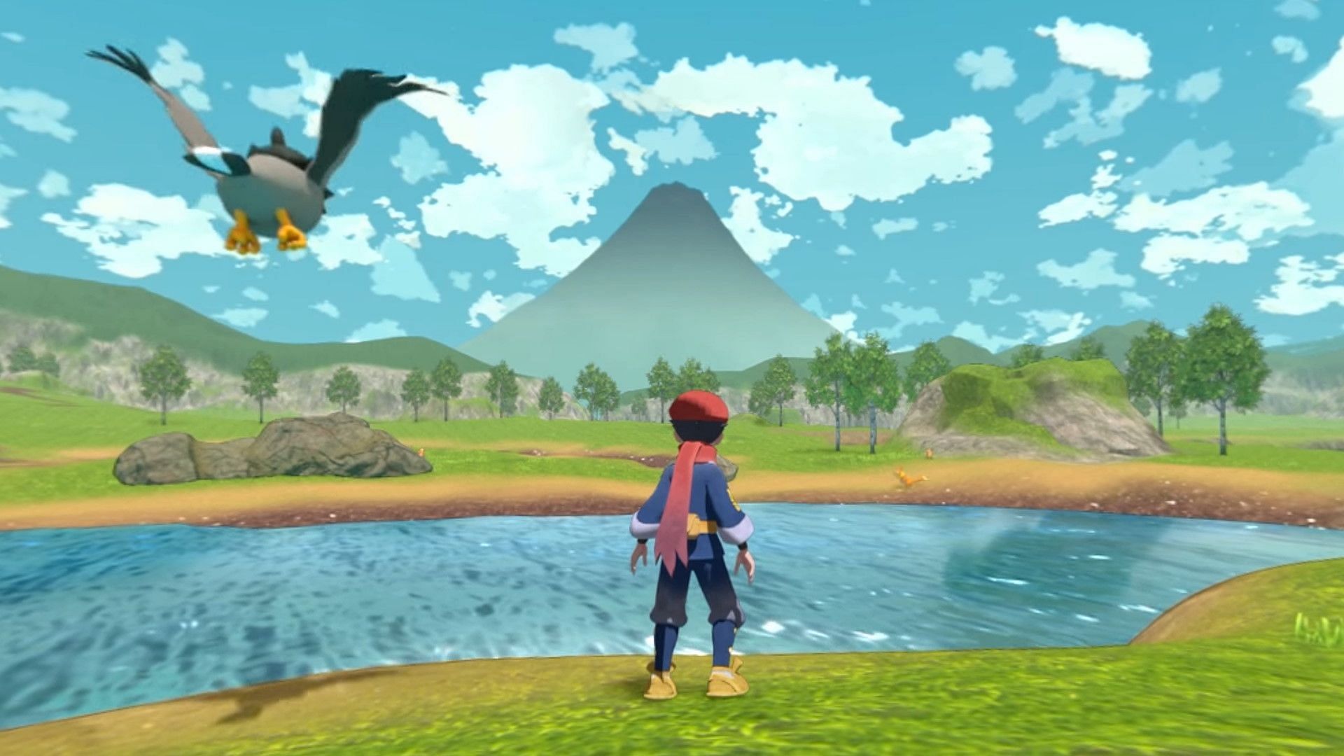 Players will be able to explore an entire world of Pokemon (Image via Game Freak)