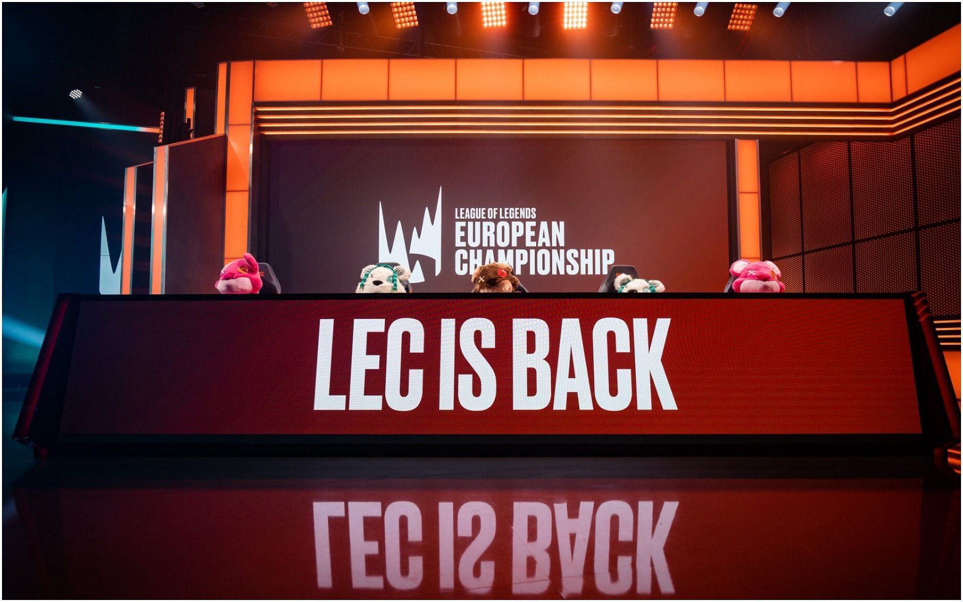 Standings and performance overview for LEC Spring Split 2022 Week 1 (Image via League of Legends)