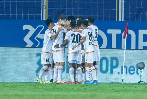 SC East Bengal's Darren Sidoel opened the scoring for the game (Image Courtesy: ISL)