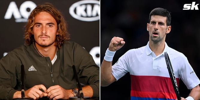 "A small percentage chose to follow their own way which makes the majority look like they're fools" - Stefanos Tsitsipas on Novak Djokovic staying unvaccinated