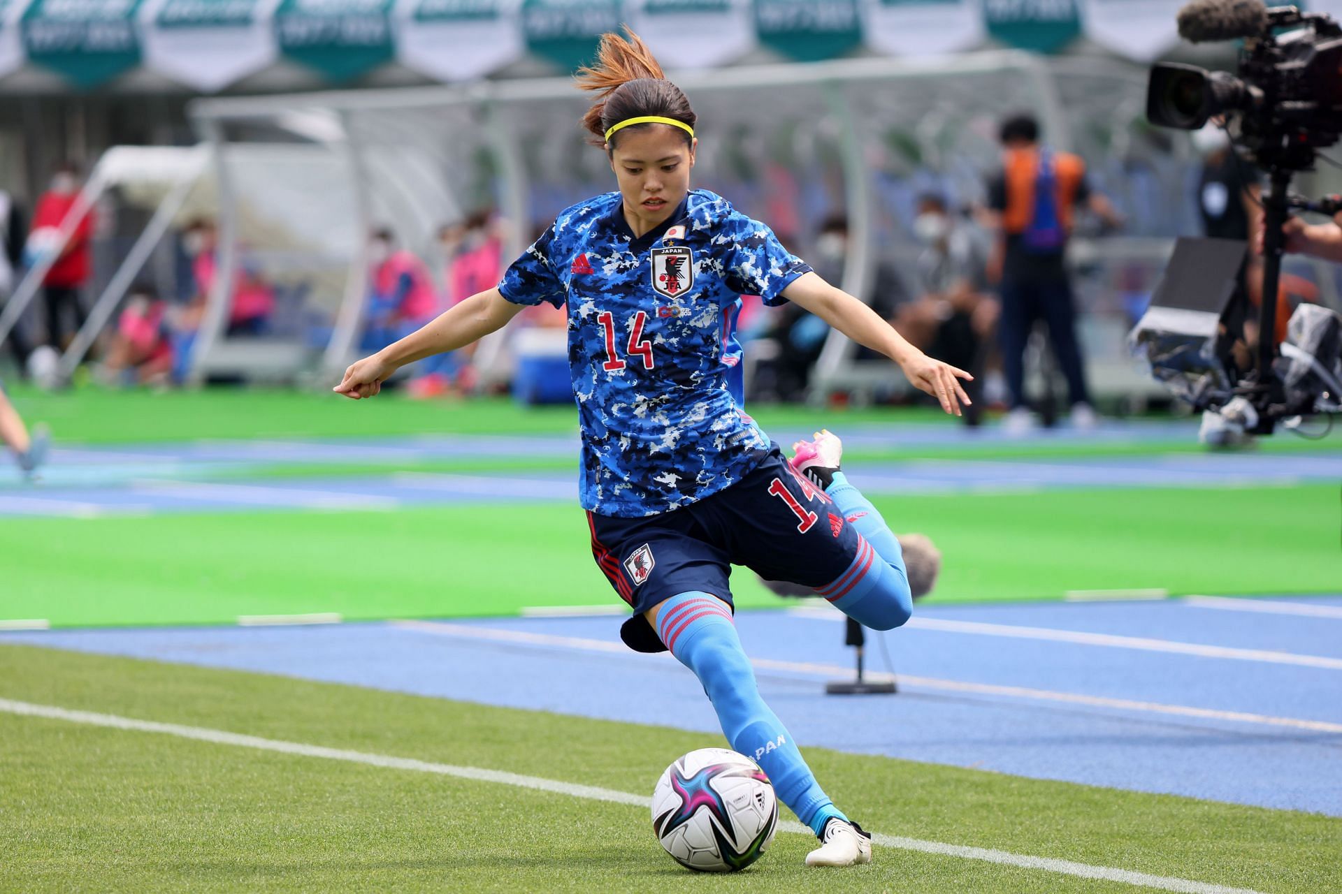 Yui Hasegawa for Nadeshiko at India 2022