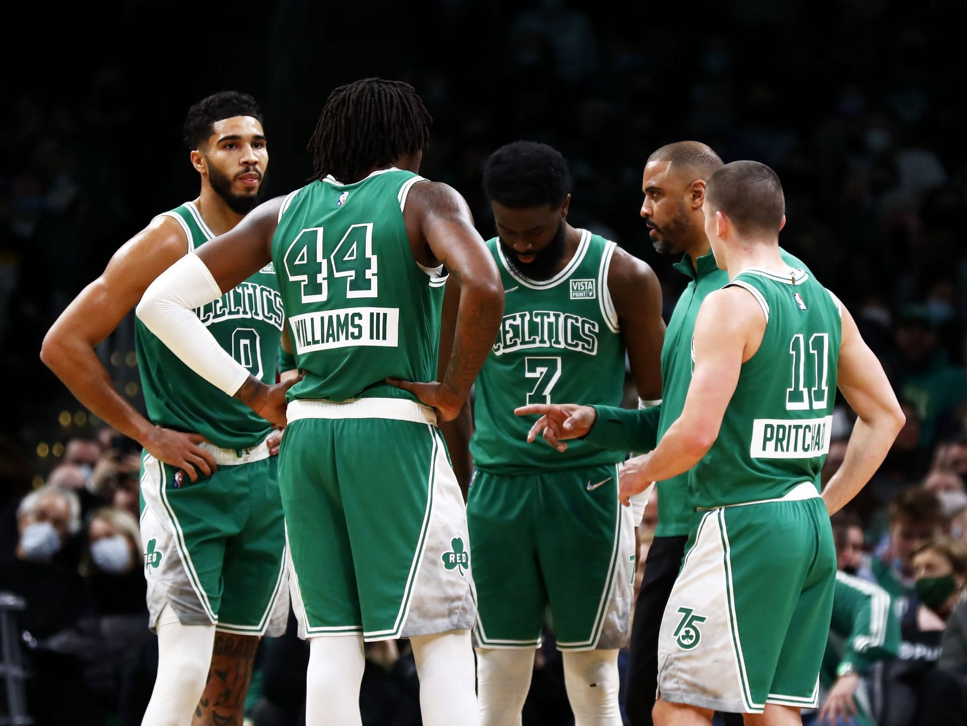 The Boston Celtics are still looking for conistency past the midway point of the season. [Photo: Chowder and Champions]