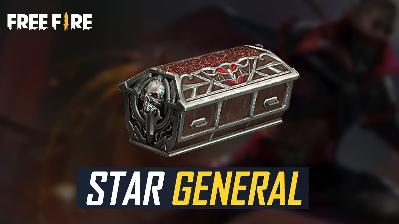 Players can claim the Star General Weapon Loot Crate for free in Free Fire (Image via Sportskeeda)