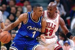 "For him to wear my shoes, I was tripping" - Penny Hardaway on Michael Jordan wearing his shoes in Game 3 of the 1995 Eastern Conference Semifinals