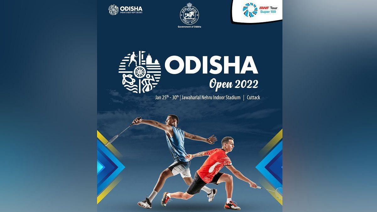 Odisha State Goverment is the chief sponsor of the BWF World Tour Super 100 tournament