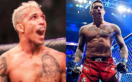 Charles Oliveira (left), Dustin Poirier (right) [Images courtesy: @charlesdobronxs @dustinpoirier on Instagram]