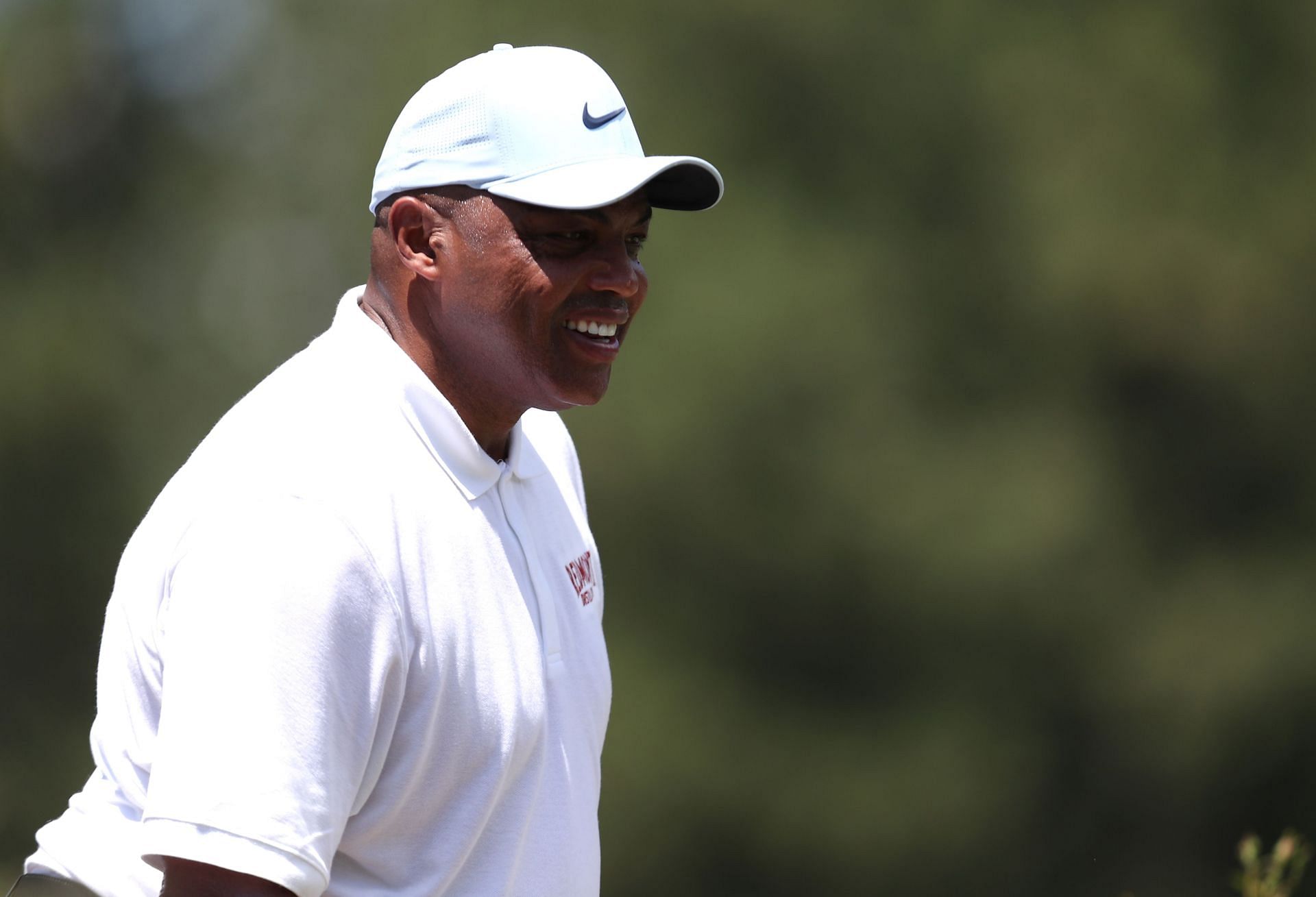 Charles Barkley at American Century Championship - Round One