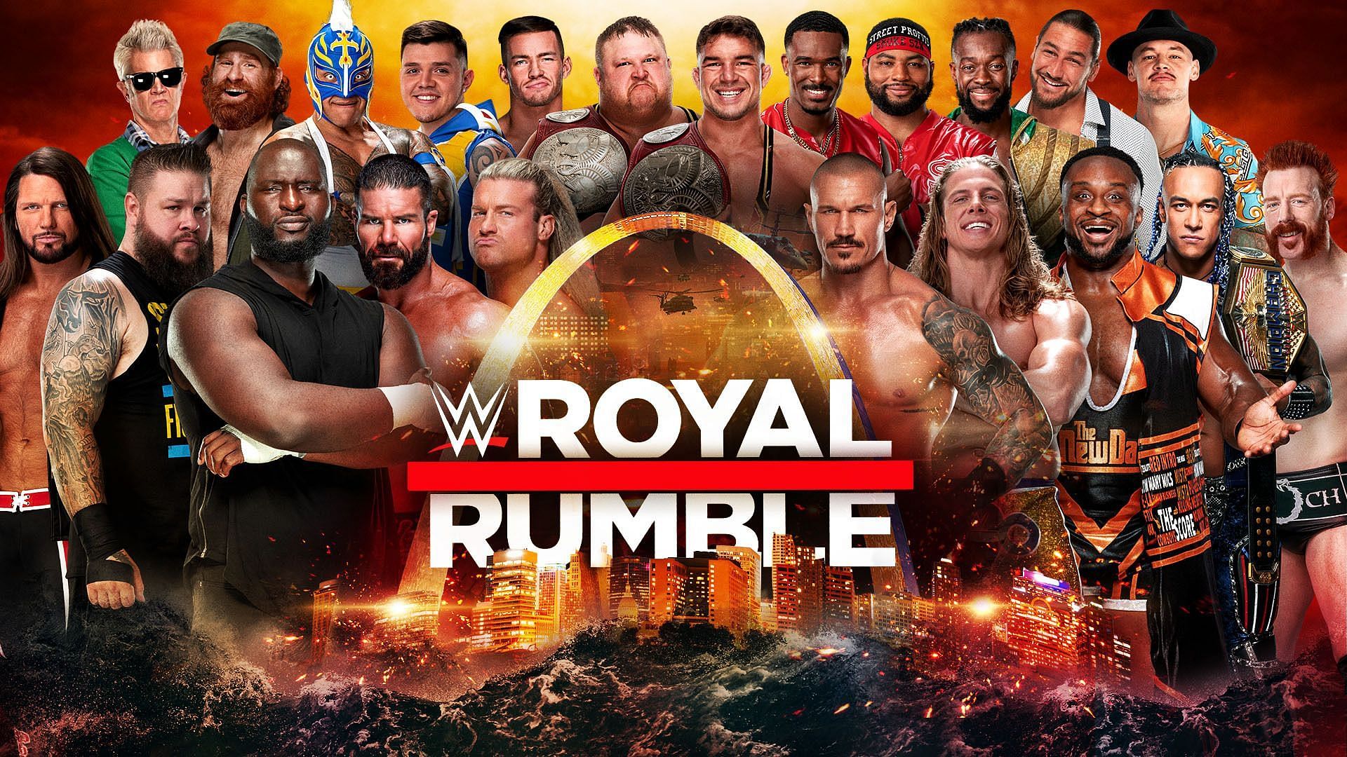 25 stars have been confirmed for the Men&#039;s Royal Rumble Match.