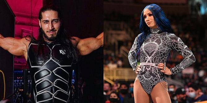 Mustafa Ali shares impressive training video; Sasha Banks reacts
