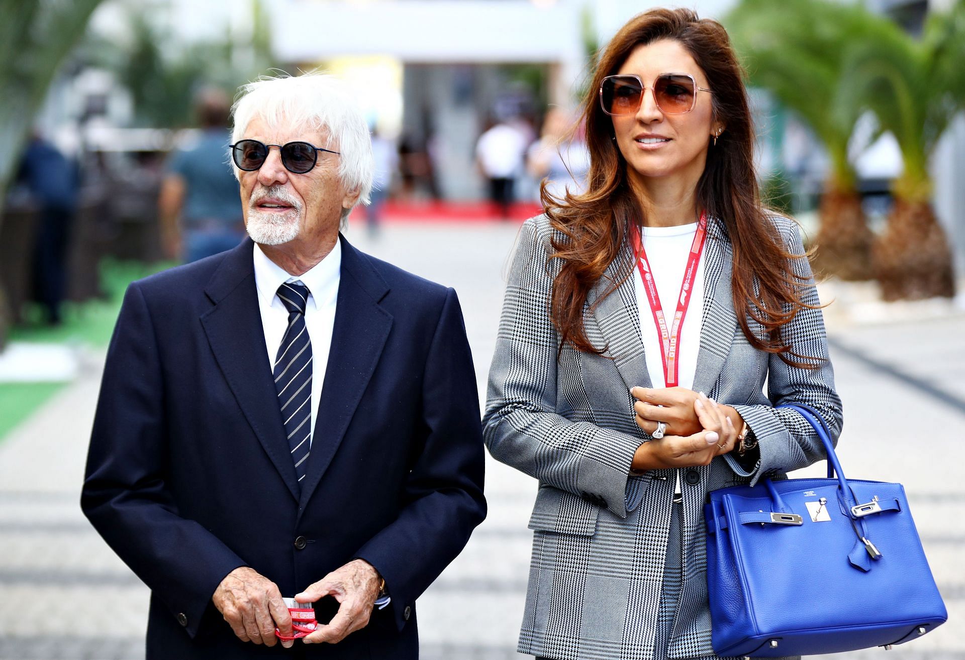 F1 Grand Prix of Russia - Bernie and Fabiana Ecclestone arrive in Russia.
