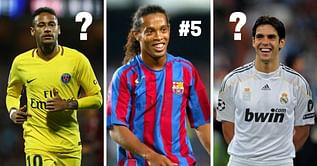 5 Brazilians with the most goals in the UEFA Champions League