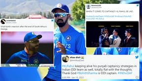"Captaincy is not KL Rahul's thing" - Fans slam Indian skipper after South Africa reach 296 without any trouble on a slow track
