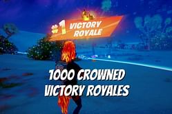 Yet another Fortnite player is about to cross 1000 crowned Victory Royales in Chapter 3