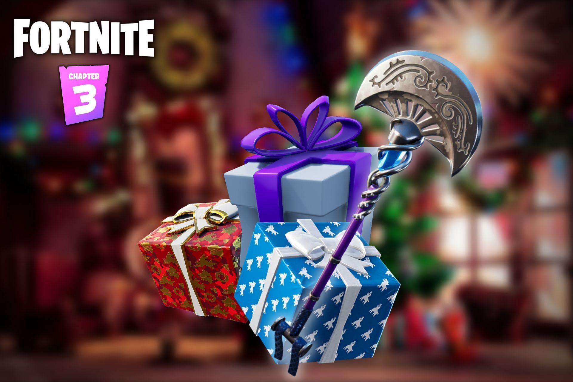 The holiday season is not over yet in Fortnite Chapter 3 (Image via Sportskeeda)