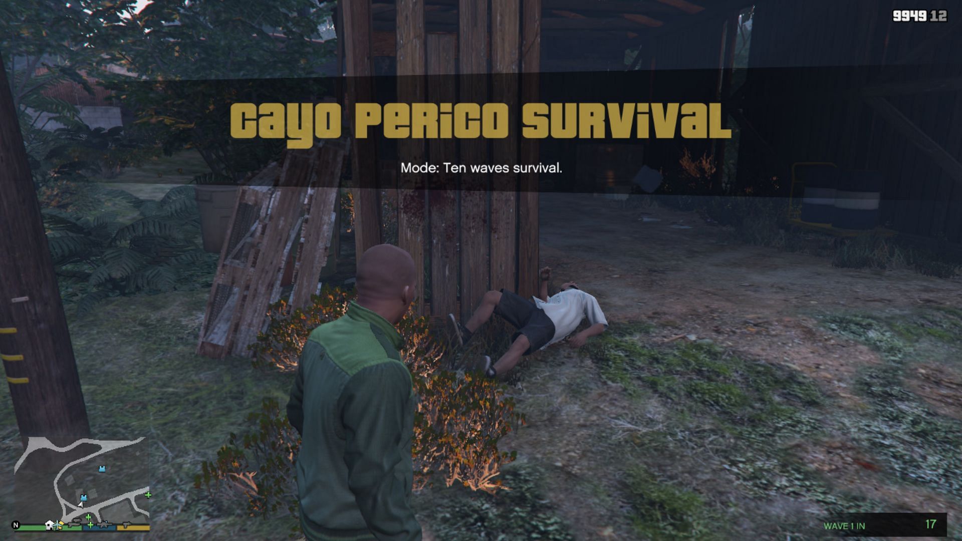 A mod that adds the survival mode from Online to Story Mode (Image via GTA5-Mods)