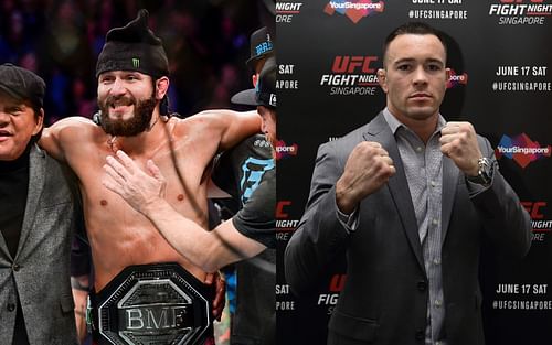 Jorge Masvidal (left) and Colby Covington (right)