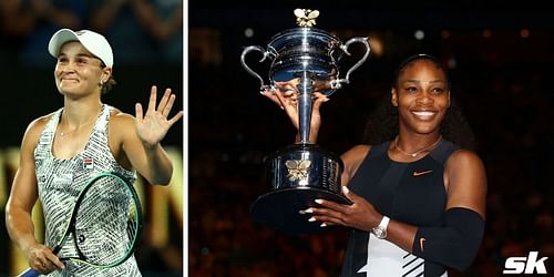 Ashleigh Barty's service numbers at the 2022 Australian Open are as good as Serena Williams' from 2017