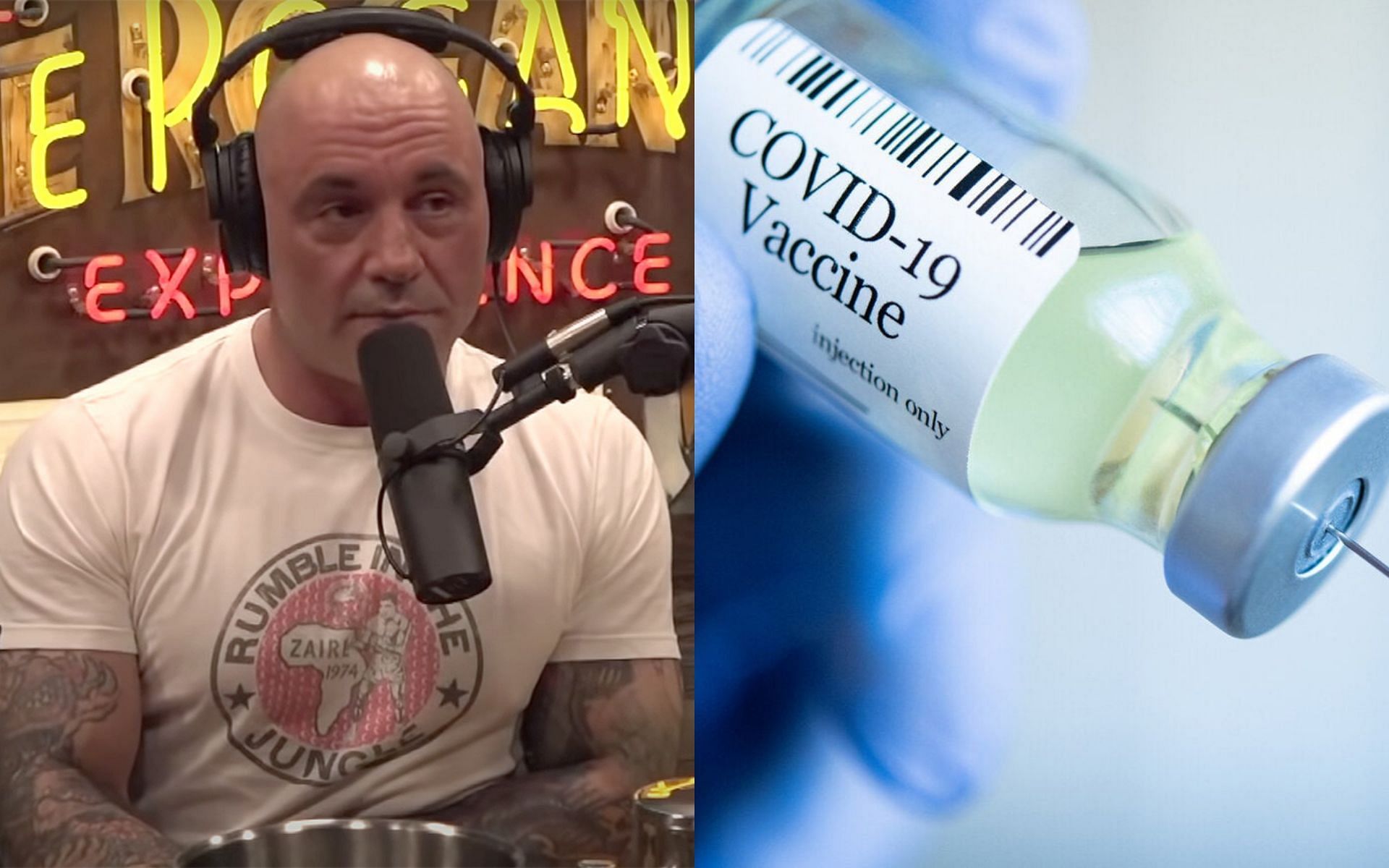 Joe Rogan is not against the COVID-19 vaccine [Image credit: YouTube, JRE Clips]