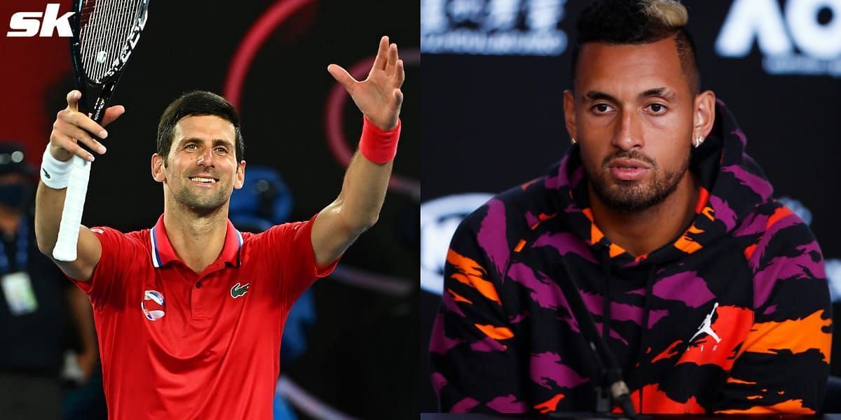 Nick Kyrgios has spoken out in support of Novak Djokovic