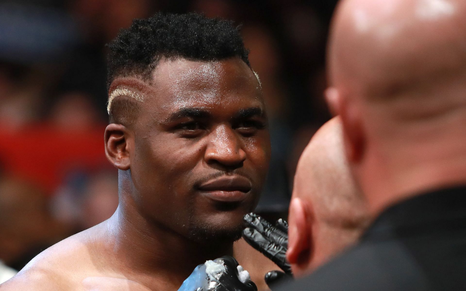 Francis Ngannou gears up for his first encounter against Stipe Miocic at UFC 220 in January 2018
