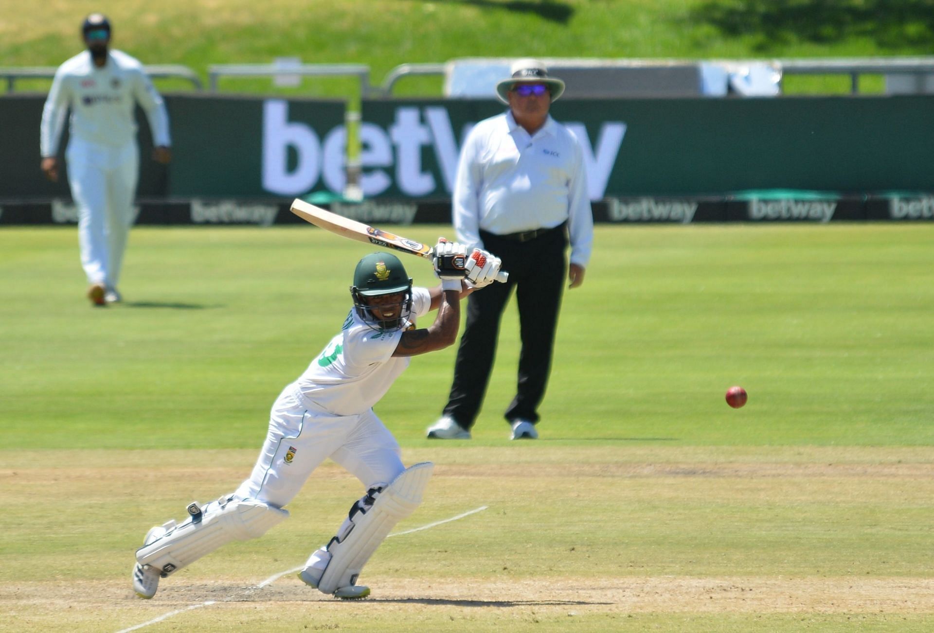 Keegan Petersen led South Africa&#039;s chase with a brilliant 82.