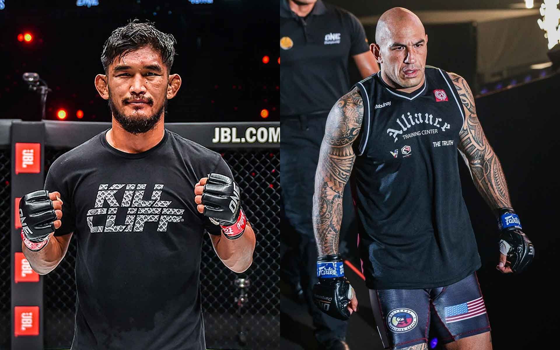 Aung La Nsang (left), Brandon Vera (right) [Photo: ONE Championship]