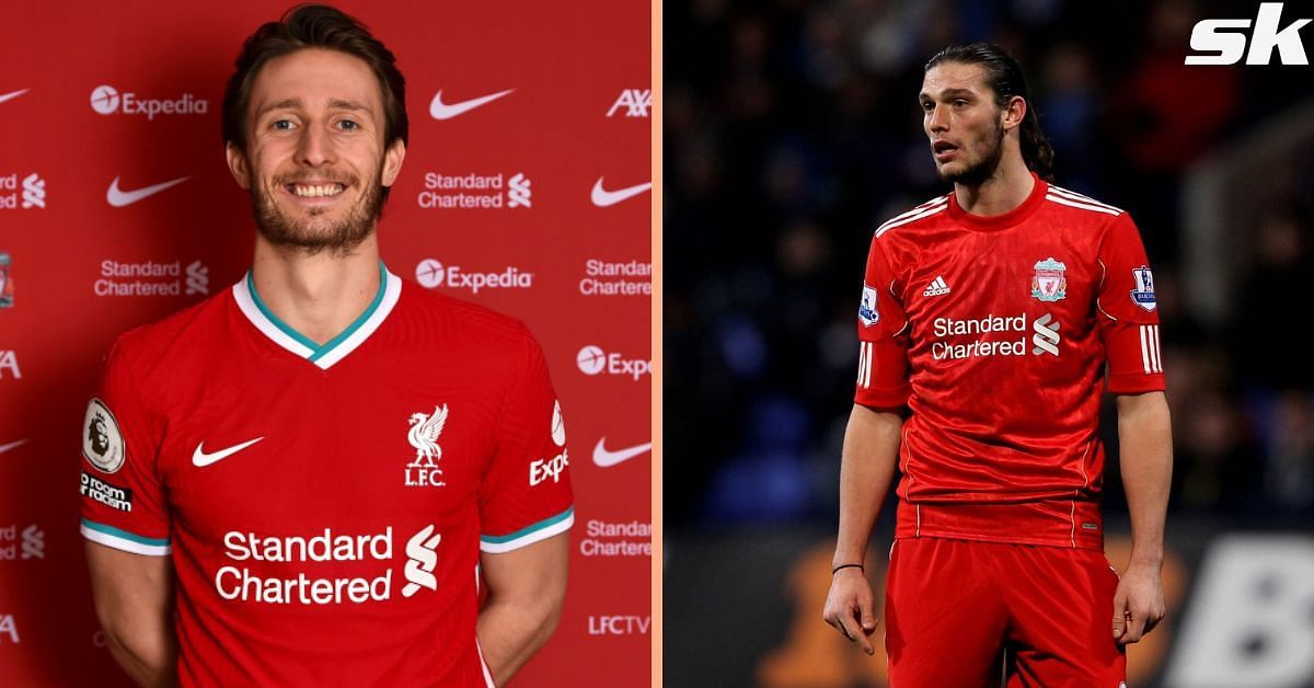 Ben Davies (left) and Andy Carroll are two of Liverpool&rsquo;s worst January purchases.