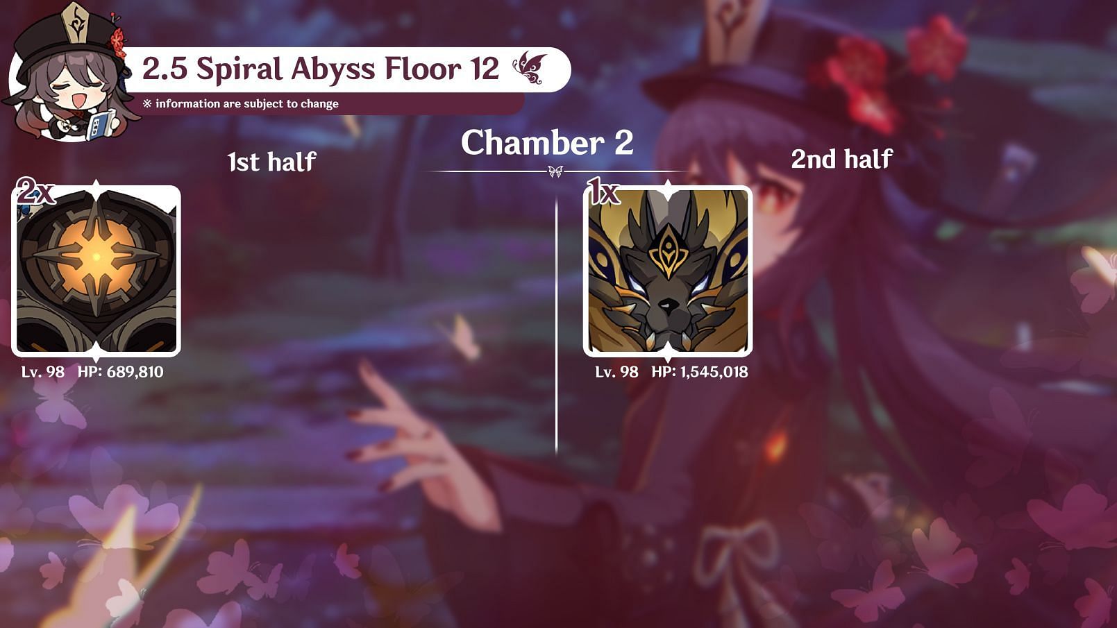 Floor 12, Chamber 2 (Image via Wangsheng Funeral Parlor Discord)