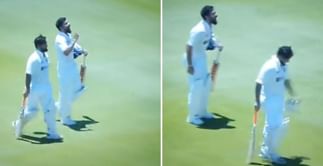 [Watch] Virat Kohli joyfully waves at daughter Vamika while walking back at lunch on Day 3 of third Test