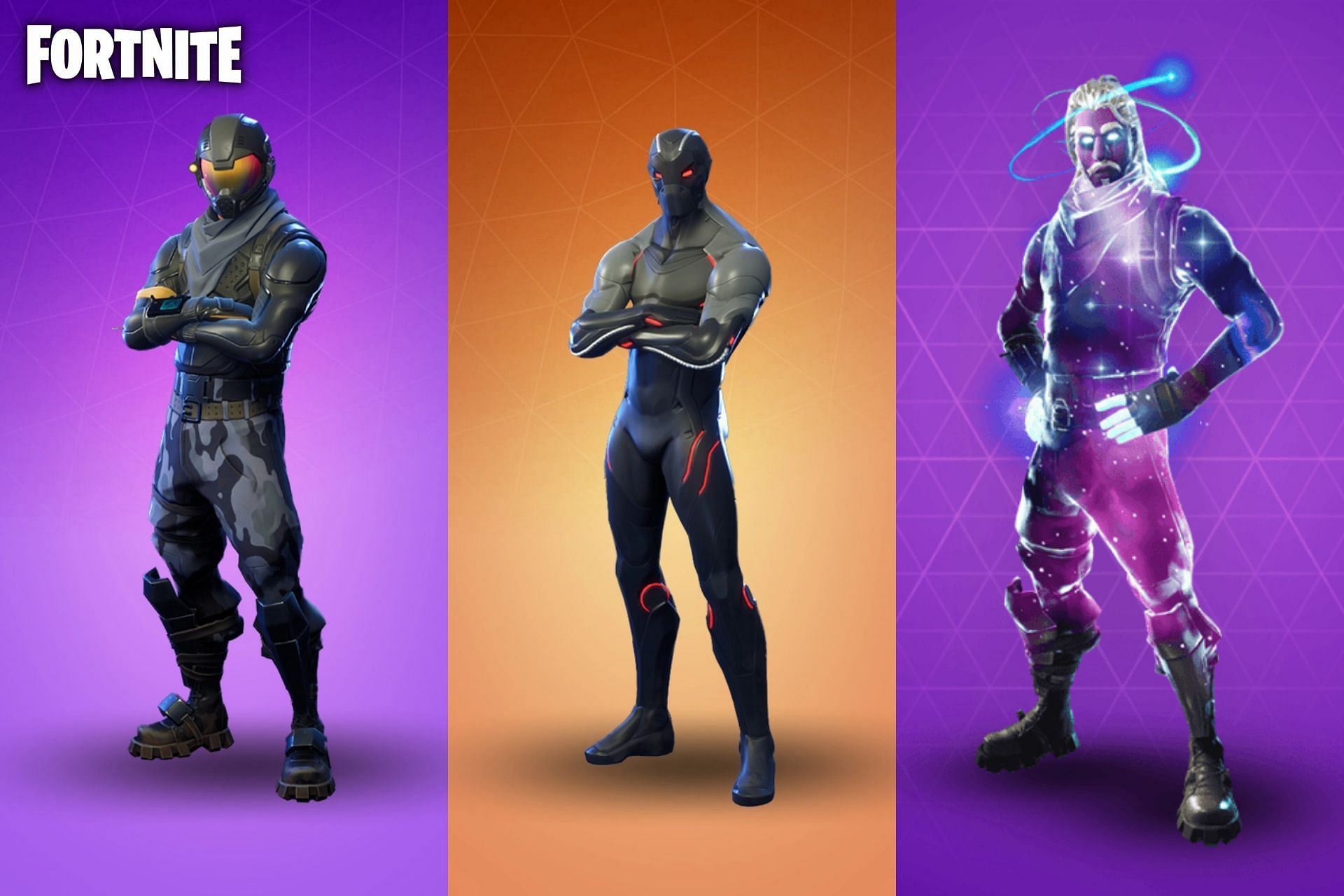 Rarest sweaty skins in the history of Fortnite (Image via Sportskeeda)