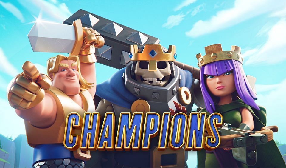 Clash Royale Champions (Image via Clash Royale)