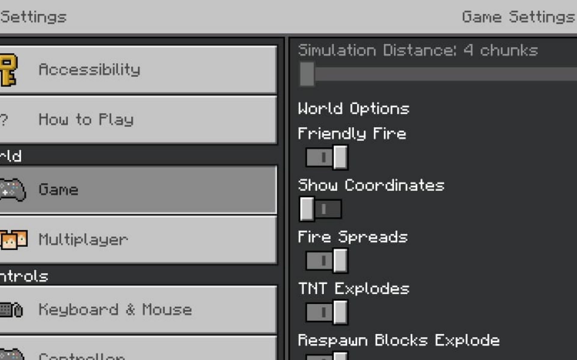 How to see coordinates in minecraft pe