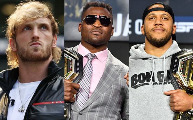 Logan Paul reveals he is backing Francis Ngannou against Ciryl Gane at UFC 270 - "I've seen him nearly uppercut a man's head off"